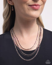 Load image into Gallery viewer, Pronged Purpose- Pink Necklace