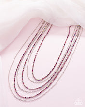 Load image into Gallery viewer, Pronged Purpose- Pink Necklace