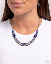Load image into Gallery viewer, Relaxed Refinement - Blue Necklace