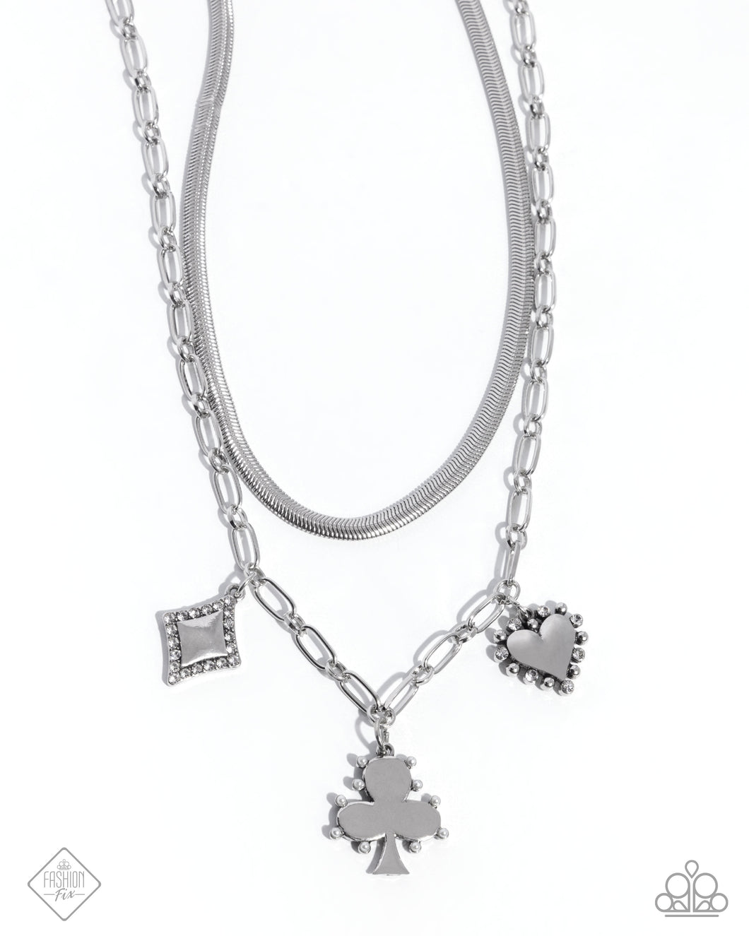 Sentimental Sunset -White Necklace