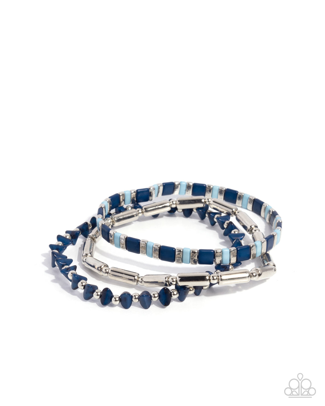 Serendipitous Stack - Blue Bracelet