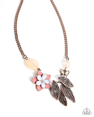 Standing Shimmer - Copper Necklace