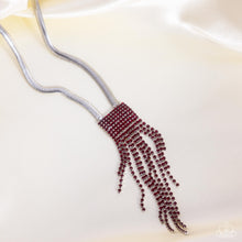 Load image into Gallery viewer, Straighten Up -Red Necklace