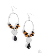 Load image into Gallery viewer, Suspended Santa Fe -Black Earrings