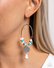 Load image into Gallery viewer, Suspended Santa Fe -White Earrings