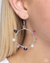 Load image into Gallery viewer, Tailored Treasure -Purple Earrings