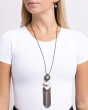 Load image into Gallery viewer, Textured Tourist - Copper Necklace