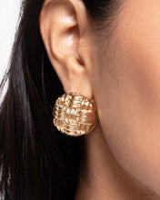Load image into Gallery viewer, Woven Wisdom -Gold Earrings