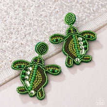 Load image into Gallery viewer, Paparazzi Earring PREORDER ~ May 2025 Life of the Party - Turtle Tapestry