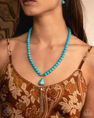 Coachella Chic - Blue Necklace