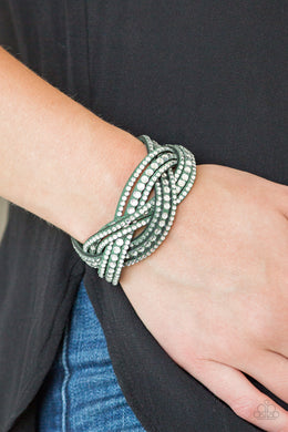 Bring On The Bling - Green Bracelet