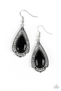 Superstar Stardom - Black Earrings