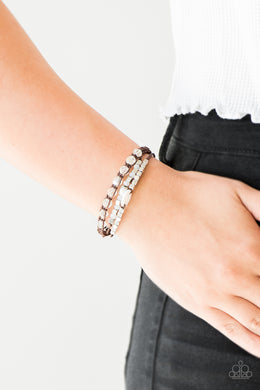 Trendy Tourist - White Bracelet