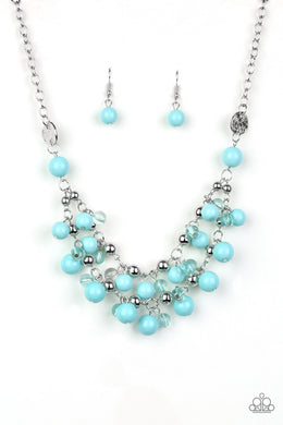 Seaside Soiree - Blue Necklace