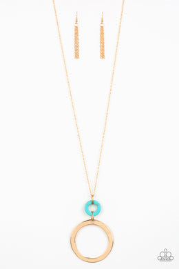 Optical Illusion - Gold Necklace