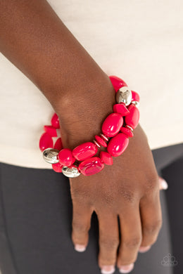 Fruity Flavor - Pink Bracelet