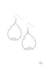 Load image into Gallery viewer, Lotus Ice - White Earrings