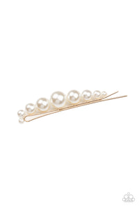 Elegantly Efficient - Gold Hair Accessory