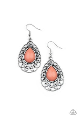 Dream STAYCATION - Orange Earrings