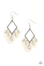Load image into Gallery viewer, Pomp And Circumstance - White Earrings