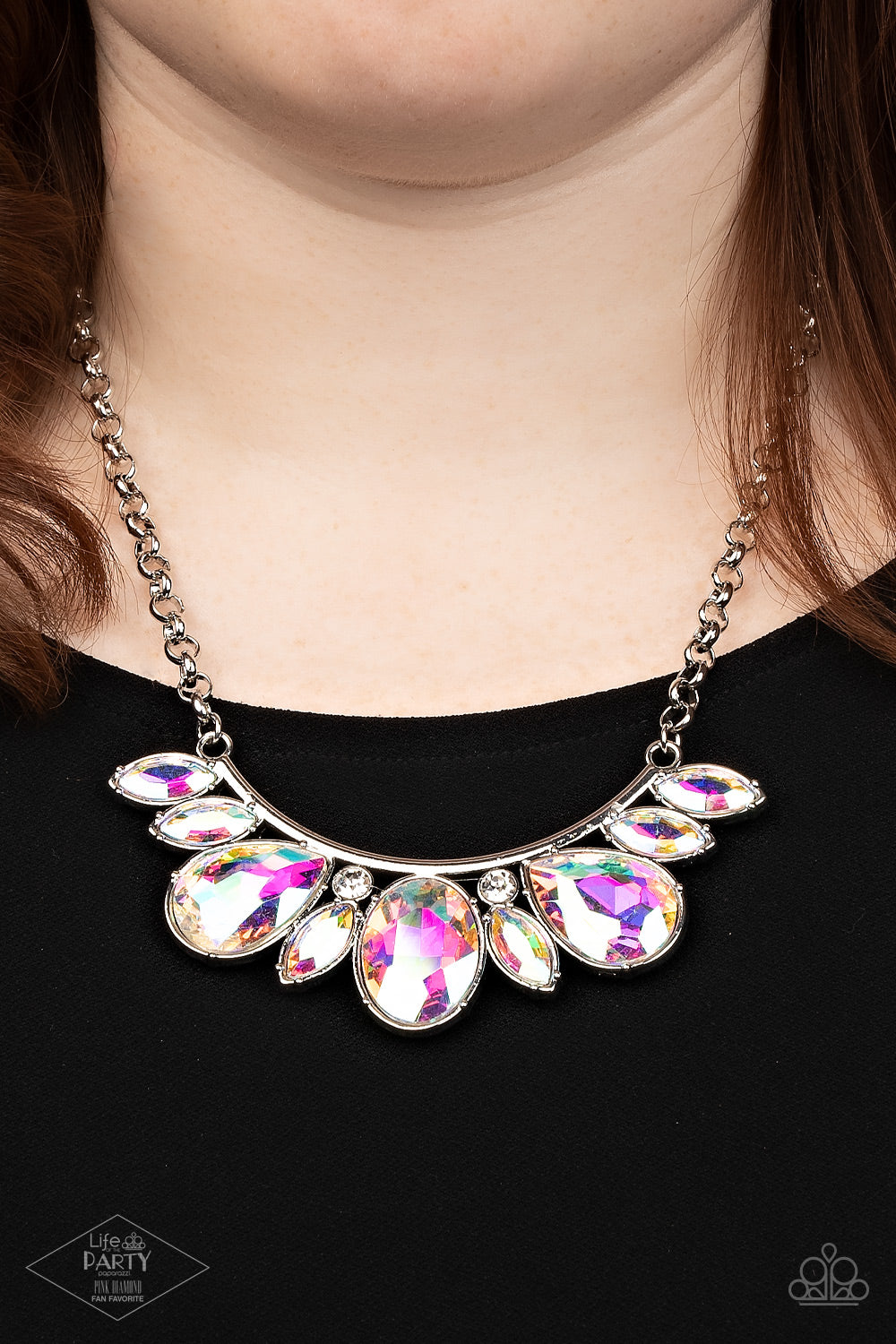 Never SLAY Never - Multi Necklace - Pink Diamond 2022
