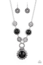 Load image into Gallery viewer, Poppy Persuasion - Black Necklace