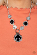 Load image into Gallery viewer, Poppy Persuasion - Black Necklace