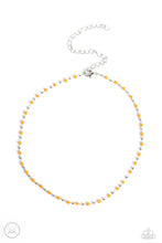Load image into Gallery viewer, Neon Lights - Orange Chocker Necklace