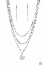 Load image into Gallery viewer, Winking Wanderer - Silver Necklace