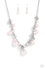 Load image into Gallery viewer, Scratched Shimmer - Pink Necklace