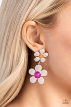 Load image into Gallery viewer, Fashionable Florals - Pink Earrings