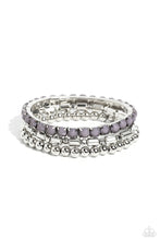 Load image into Gallery viewer, Monochromatic Maverick - Silver Bracelet